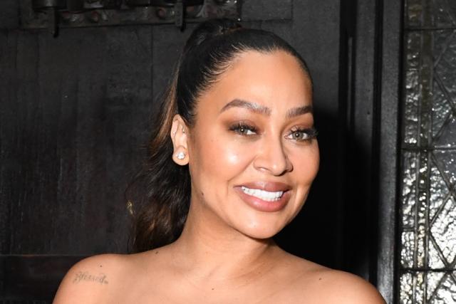 La La Anthony's Cutout Brown Dress For PrettyLittleThing: Photos