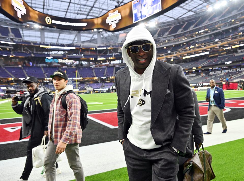 Colorado coach Deion Sanders