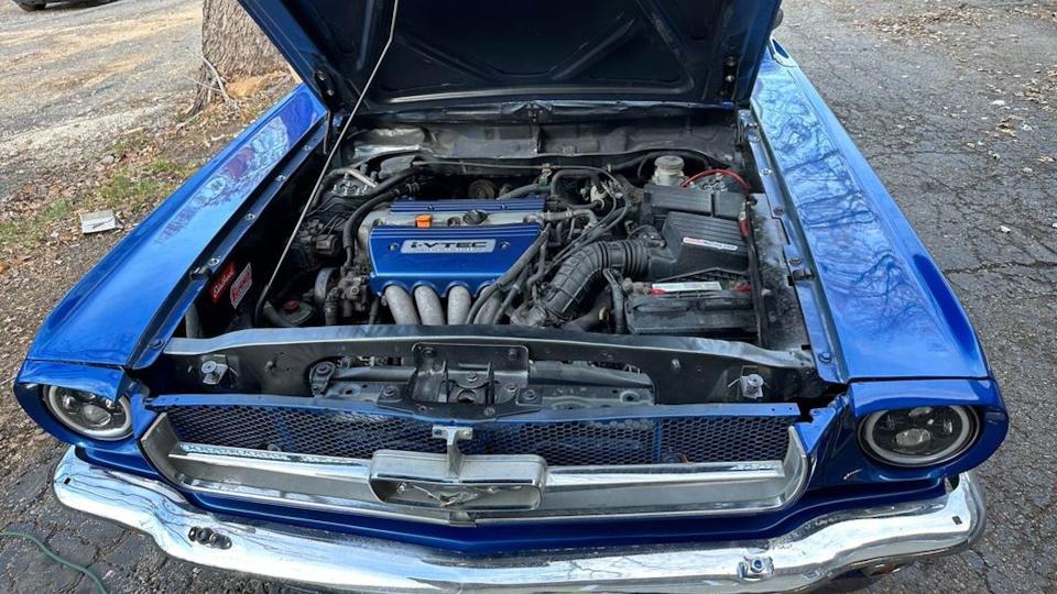 Be Bold and Buy This 1965 Ford Mustang That's Really a FWD Honda Underneath photo