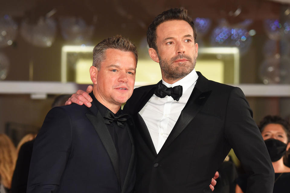 Matt Damon and Ben Affleck  (Stephane Cardinale / Corbis via Getty Images)