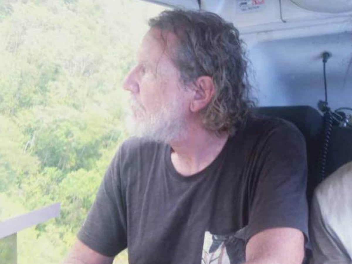 Bryce Barker, an Australian professor was released from a hostage situation in Papua New Guinea, along with two others (James Marape / Facebook)