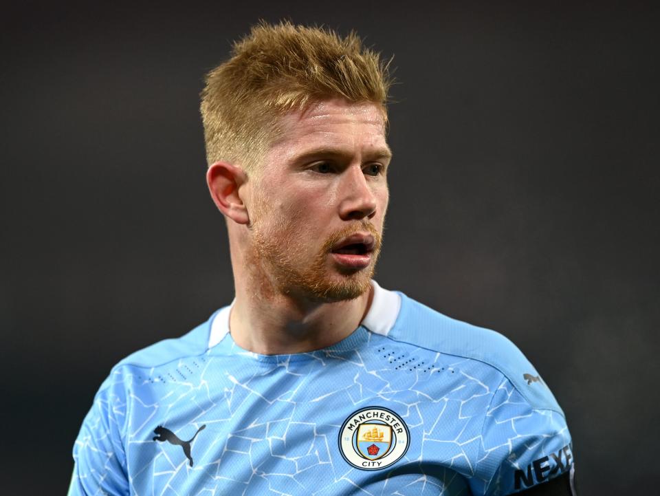 Manchester City midfielder Kevin De Bruyne (Getty Images)