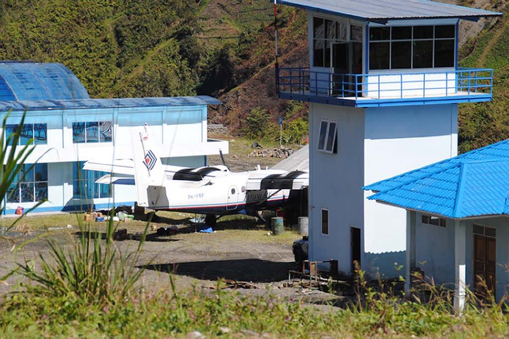 File image: The Twin Otter 300 plane was carrying construction materials to the Intan Jaya district of Papua from the Nabre district in the same province (AFP via Getty Images)