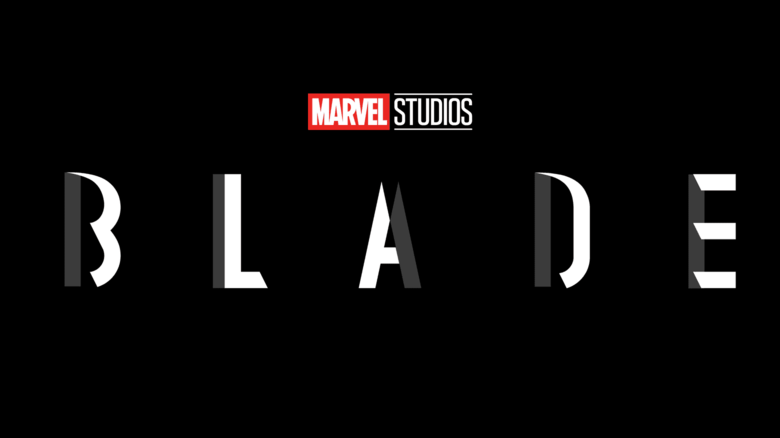 Marvel Studios Blade movie logo.