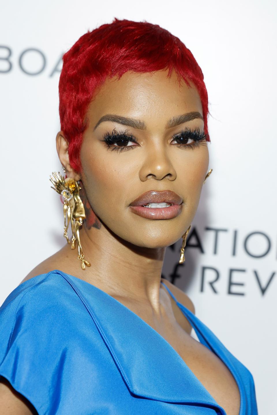 Teyana Taylor at the 2024 National Board of Review Gala in New York City on January 11, 2024