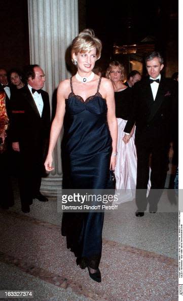 <div class="inline-image__caption"><p>Princess Diana attends the 50th anniversary celebration of Dior in New York.</p></div> <div class="inline-image__credit">Tim Graham Photo Library via Getty Images</div>