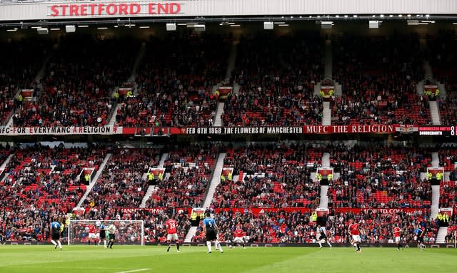 Manchester United v Bournemouth – Barclays Premier League – Old Trafford.