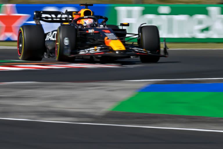 Max Verstappen, durante el Gran Premio de Hungría