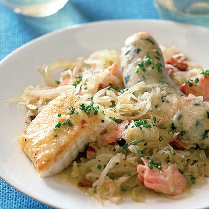 Wine-braised Seafood Choucroute