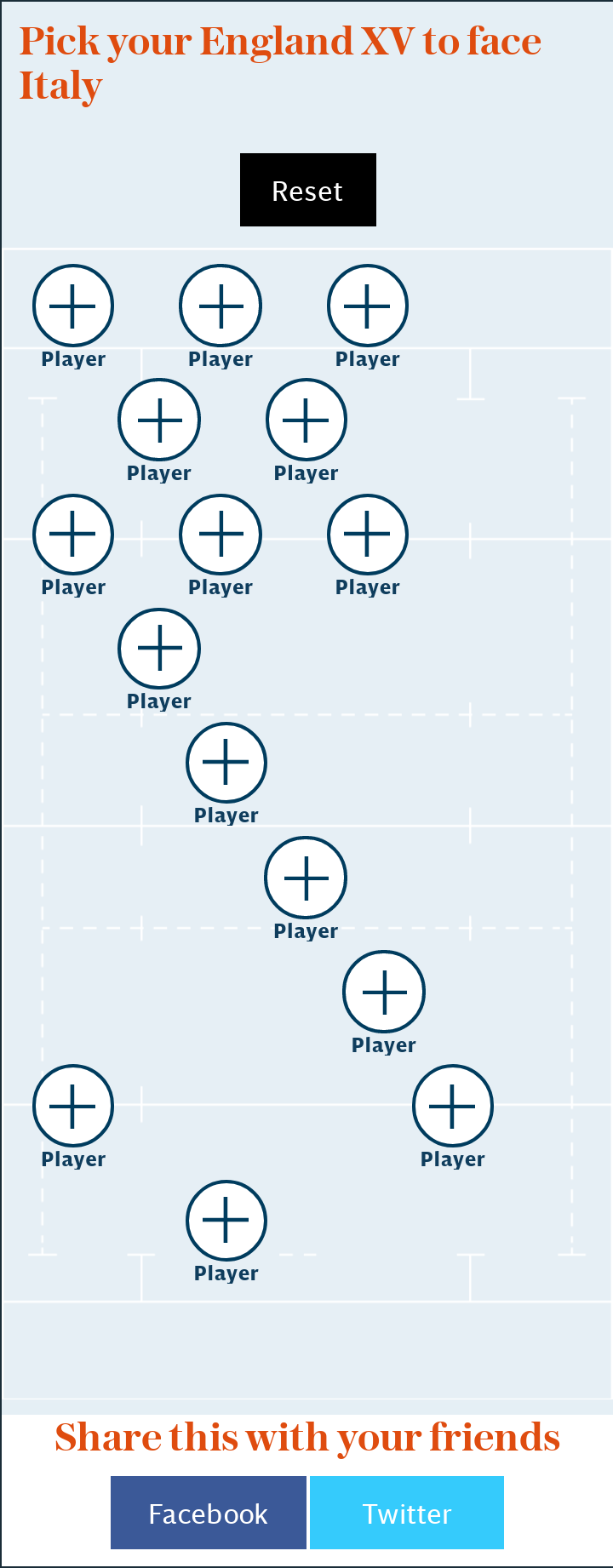 Six Nations 2020: Pick your England XV to face Italy