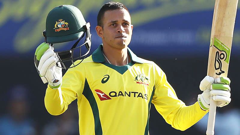 Pictured here, Usman Khawaja was not offered a new contract from Cricket Australia.