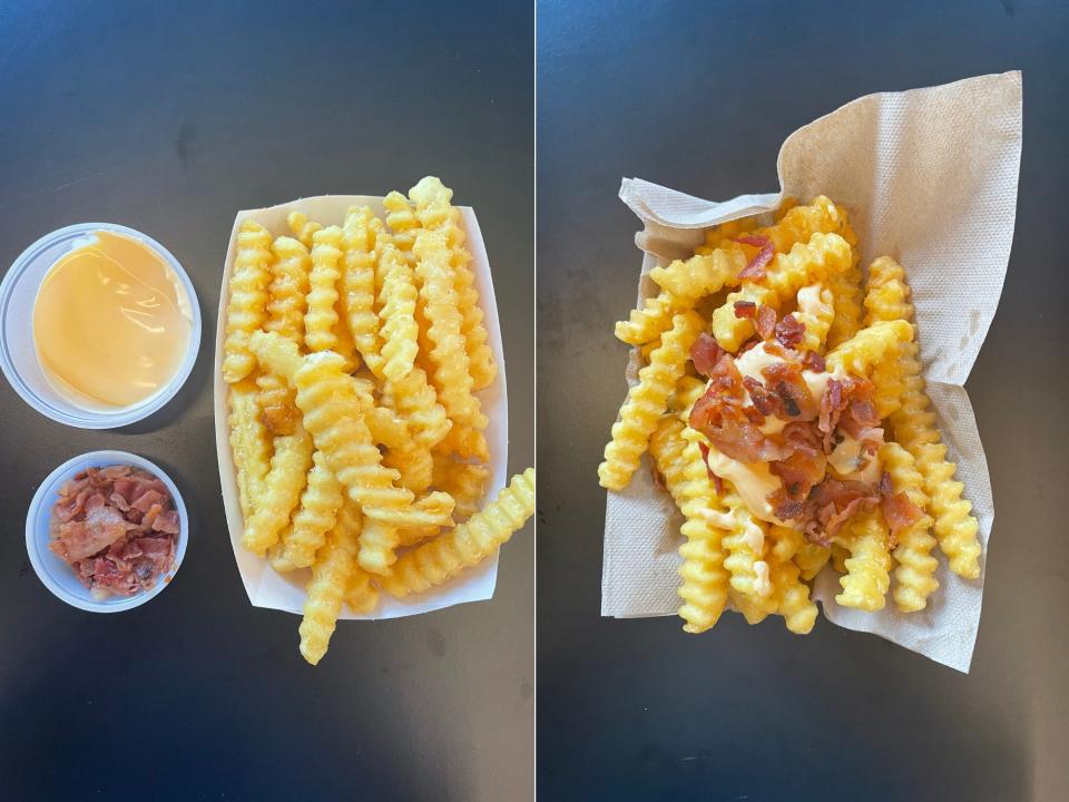 Shake Shack US bacon cheese fries