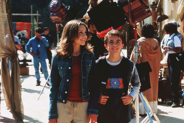 <p>Sam Urdank/Tollin/Robbins Prods/Mediastream/Kobal/Shutterstock</p> Amanda Bynes and Frankie Muniz in 'Big Fat Liar,' 2002