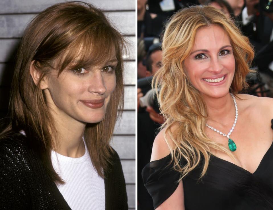 Julia Roberts La eterna y amplia sonrisa de América mejora con el paso del tiempo, si cabe. Ha pasado por varias fases pero a sus 48 años está resplandeciente, nada tiene que envidiar a la Julia de 27.