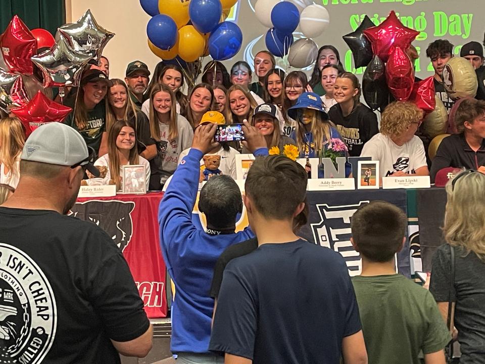 Viera High's college sports signing ceremony on Thursday, April 18, showcased 17 seniors signing with programs across the nation.