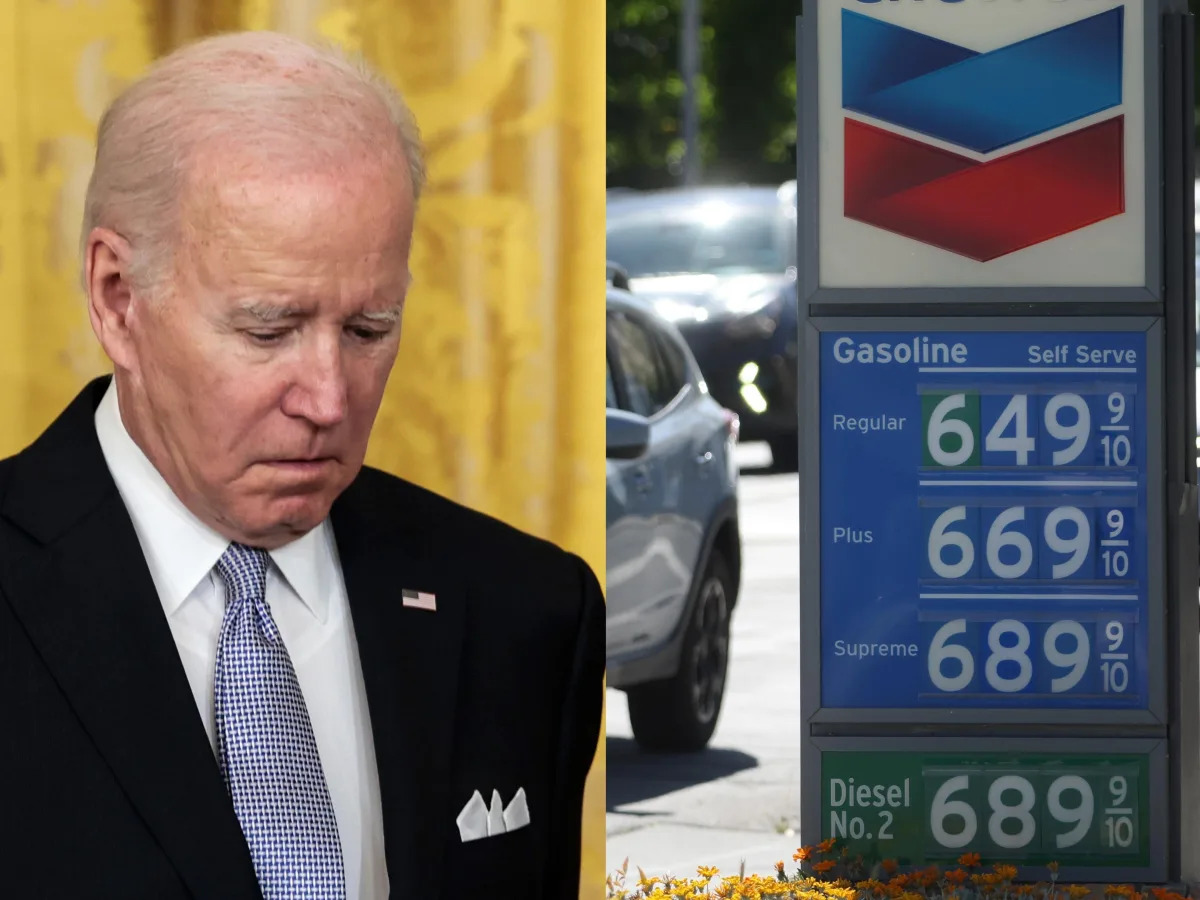 Biden just took a big swing at lowering gas prices ahead of the midterm election..