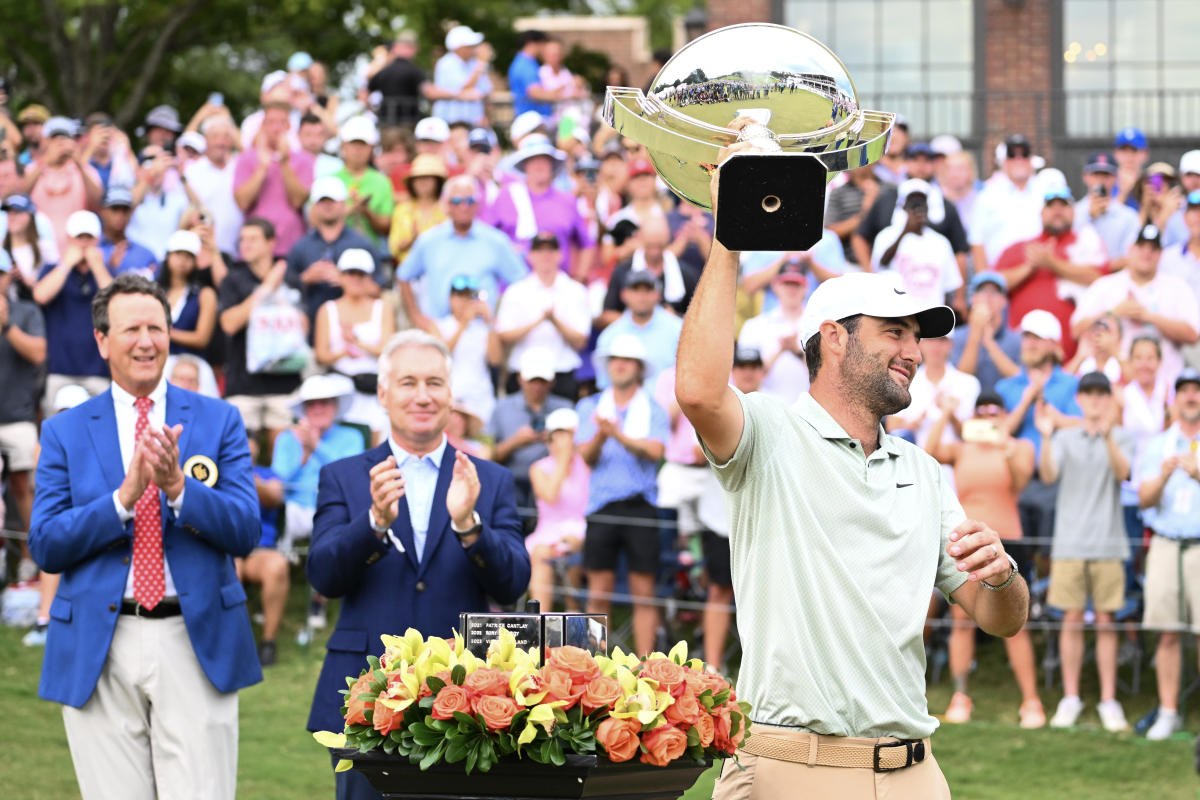 Tour Championship: Scottie Scheffler caps historic season with dominant win at East Lake to earn first FedEx Cup