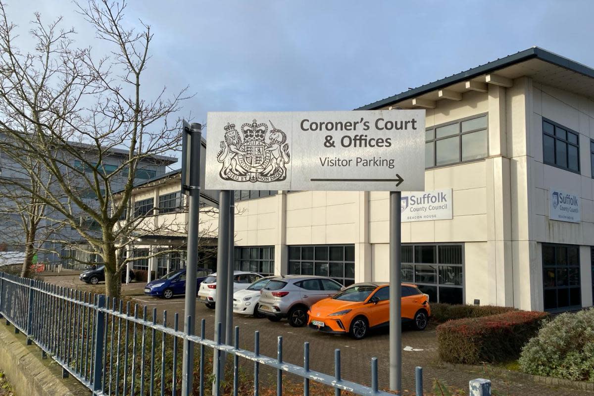 The inquest into the death of Nicholas Campbell from Woolpit was opened at Suffolk Coroners' Court in Ipswich. <i>(Image: Newsquest)</i>