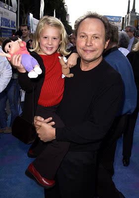 Mary Gibbs and Billy Crystal at the Hollywood premiere of Monsters, Inc.