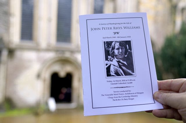 John Peter Rhys Williams Memorial Service – Llandaff Cathedral