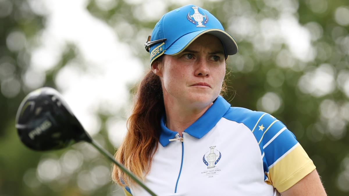 After playing every match in first two Solheim Cups, Leona Maguire sits all Saturday