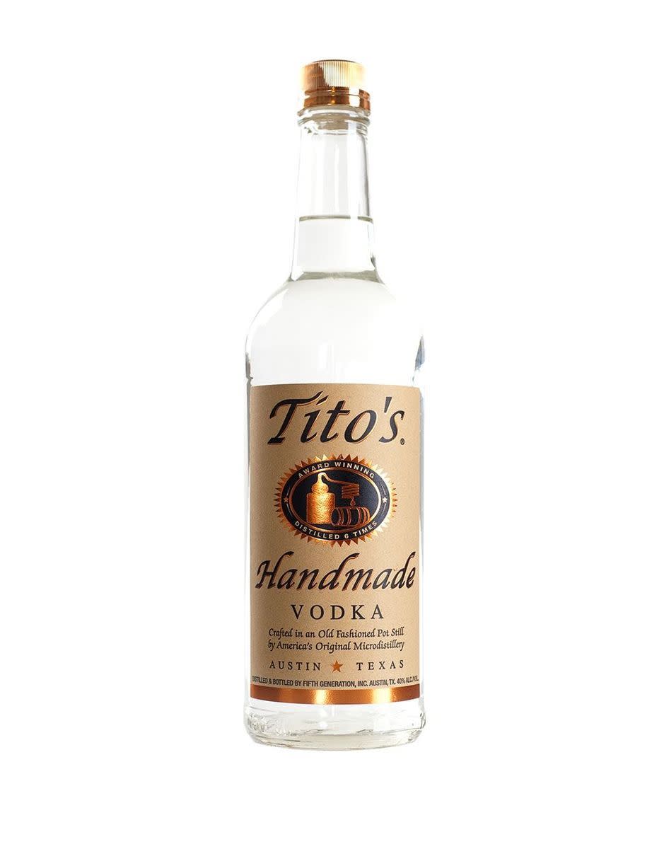 17) Tito's Handmade Vodka