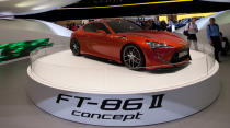 Toyota has once again brought out the Toyota FT86-II Concept for Frankfurt, with the only noticeable change being a bright-orange paint scheme. Toyota claims that the new concept is "lighter, faster and sportier" than previous concept cars.