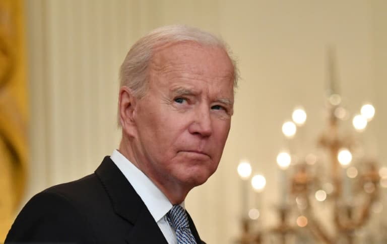 Joe Biden à la Maison Blanche le 17 mai 2021 - Nicholas Kamm © 2019 AFP