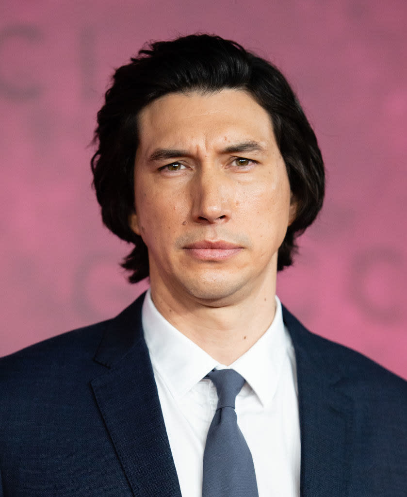 Adam Driver attends the UK Premiere Of "House of Gucci"