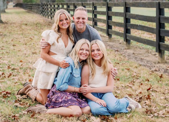 <p>Courtesy West Family</p> Matthew West with his girls