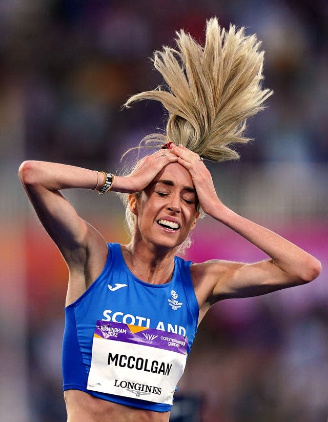 Eilish McColgan Birmingham 2022