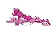 <p>„Mit einem oder zwei Kissen unter dem Po oder am Kreuz kann man seinen Körper entspannt in einen Winkel bringen, der das Einführen des Penisses oder Dildos begünstigt. Vor allem geeignet für Rückenschmerzgeplagte!</p>