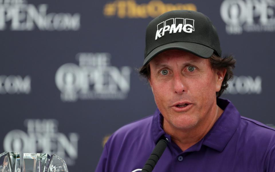 Phil Mickelson - Phil Mickelson withdraws from US PGA Championship and will not defend title - PA