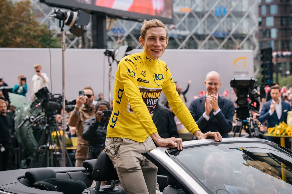  Jonas Vingegaard celebrated in Denmark after winning the Tour de France 