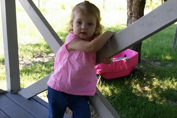 Three-year-old Cheyenne Hyer died when she was left in a hot car for four hours. (Photo: Go Fund Me/Ryan Hyer)