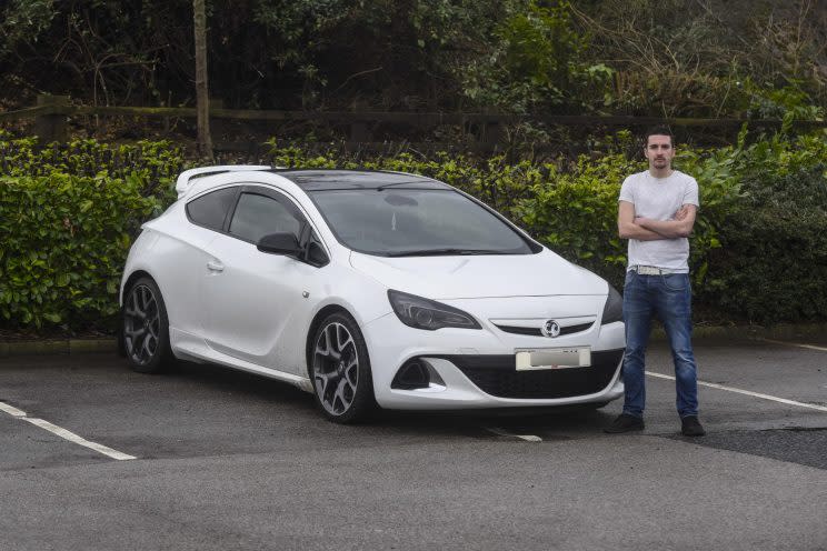 He says he parks across two bays to protect his car (Mercury Press)