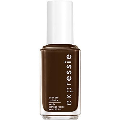 Essie Expressie Quick-Dry Nail Polish in Dark Chocolate Brown