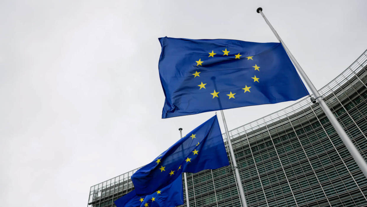 EU flags. Stock photo: Getty Images