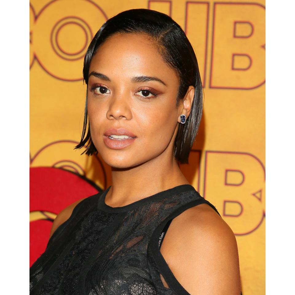 Tessa Thompson's Bronze Cat-Eye