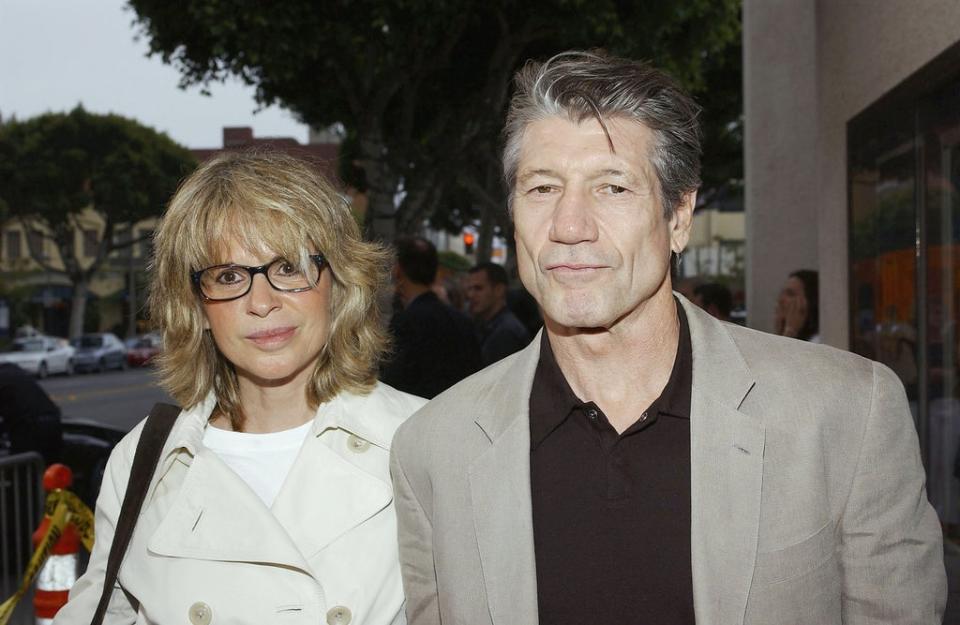 Fred Ward (right) and wife Marie France Ward in 2004 (Getty Images)