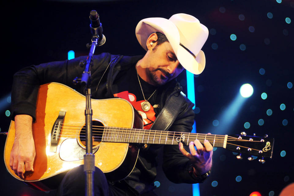 <p>The country star’s 11th studio album, <i>Love and War</i>, debuted and peaked at No. 13 in May. It was his first nonholiday studio album to miss the top 10 since 2001. On the plus side, he made a winning series of TV commercials and was solid co-hosting the CMAs.<br>(Photo: Getty Images) </p>