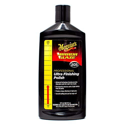 1) Meguiar's Mirror Glaze Ultra Finishing Polish