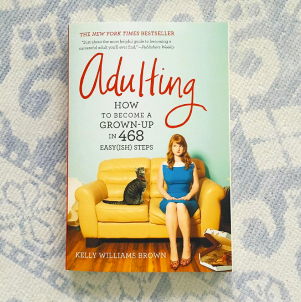 <p>"I go back and look at it over and over again," Witherspoon said of this book based on Brown's blog. "It's laugh-out-loud funny, yet practical and shockingly accurate (Step 361: Don't date someone who is mean to you!!) It talks about the mundane (how to clean your apartment) and the big issues (how to choose your friends). A great gift for basically ... Any adult." Buy It! Adulting: How to Become a Grown-Up in 468 Easy(ish) Steps, $15.99; amazon.com</p>