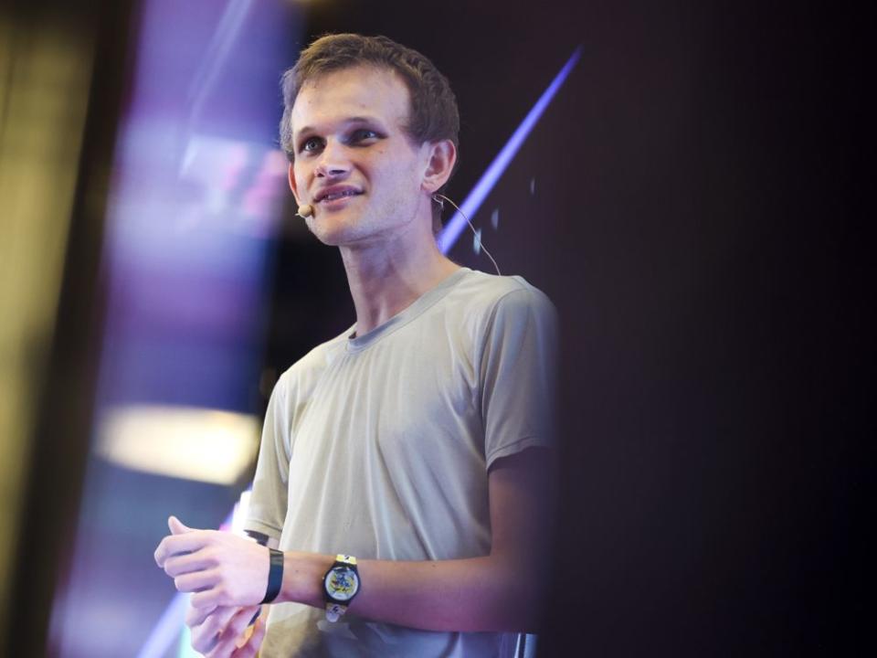  Ethereum founder Vitalik Buterin.