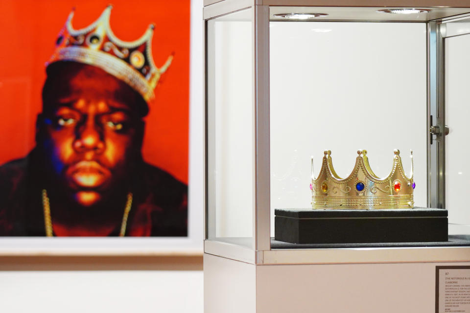 The crown worn by The Notorious BIG just before his deathGetty Images