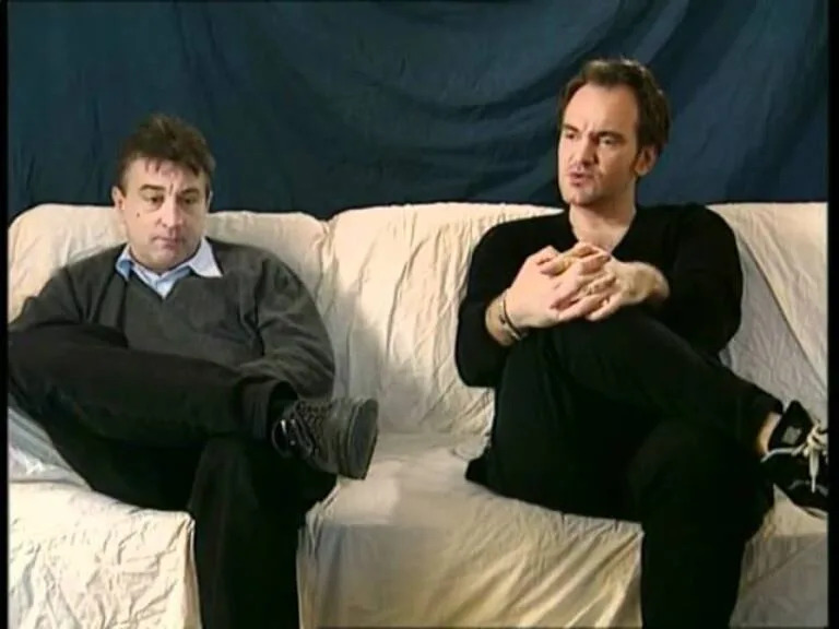 Quentin Tarantino y Robert de Niro