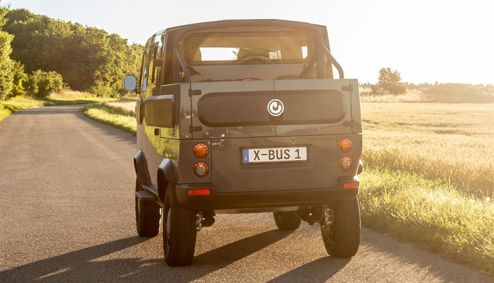 Mit dem optionalen Offroad-Fahrgestell erhöht sich die Bodenfreiheit um einen Zentimeter.