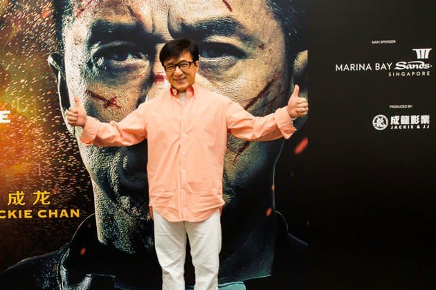 Jackie Chan says he has OCD and ADD. (Photo by MBS)