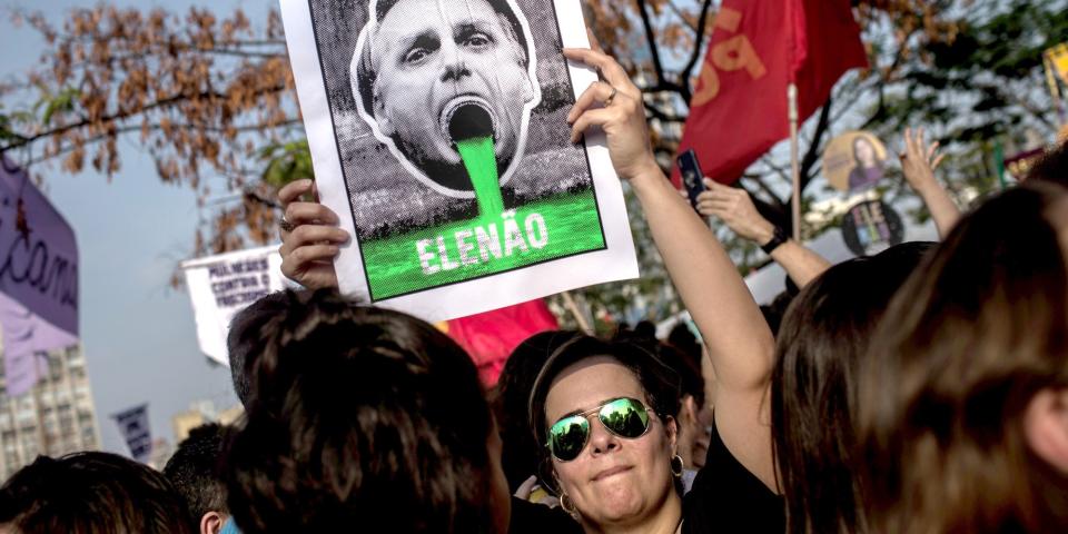 Jair Bolsonaro protest brazil