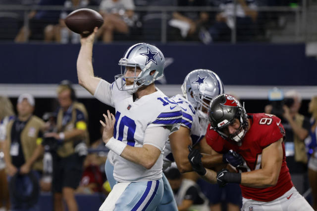 Cowboys backup QB Cooper Rush leads 2nd half comeback win